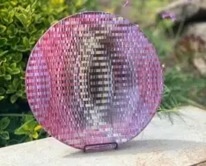 16" Tapestry Bowls - Fused Glass - Image 4