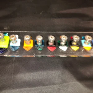 Menorahs - Fused Glass