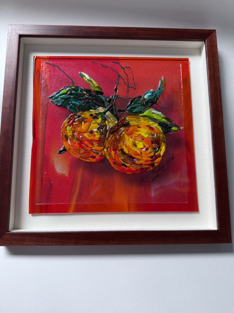 Citrus Splendor - Fused Glass