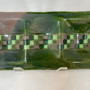 Butterfly Gathering Tray - Fused Glass