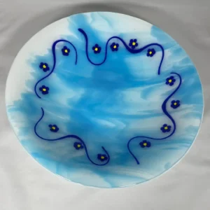 Flow of Spring - Fused Glass