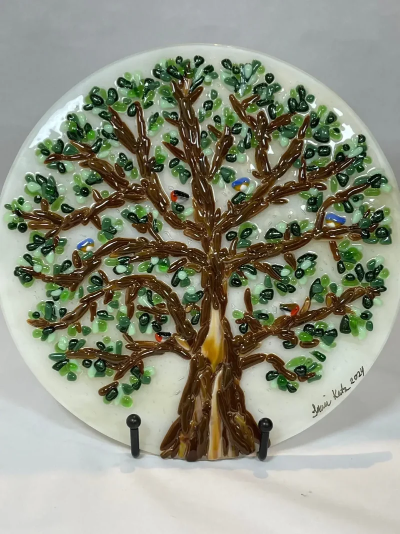 Roots of Life - Fused Glass