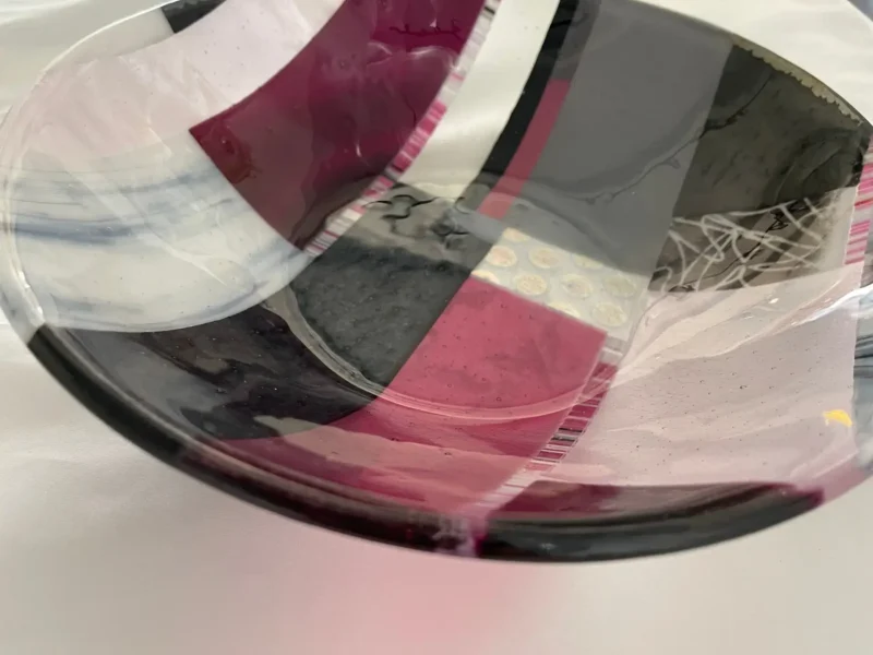 Blush and Charcoal Fusion Bowl - Image 4