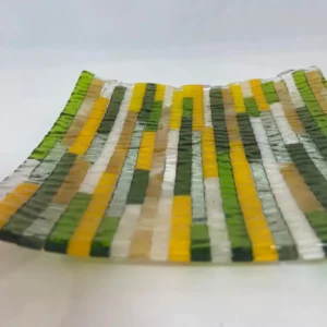 Verdure Lines - Fused Glass