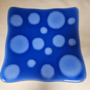 Frosty Bubbles - Fused Glass