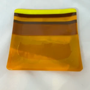 Warm Spice - Fused Glass