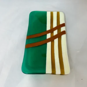 Earth and Elegance Tray - Fused Glass