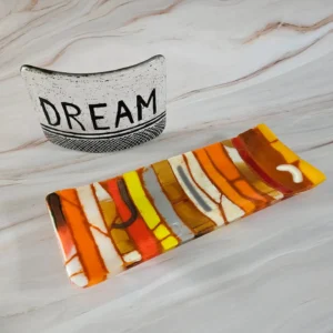 Dream & Unwind Set - Fused Glass