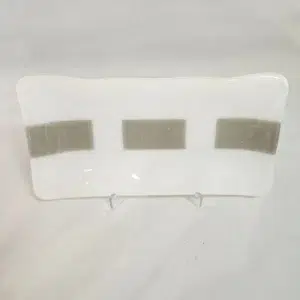 Minimalist Balance - Fused Glass