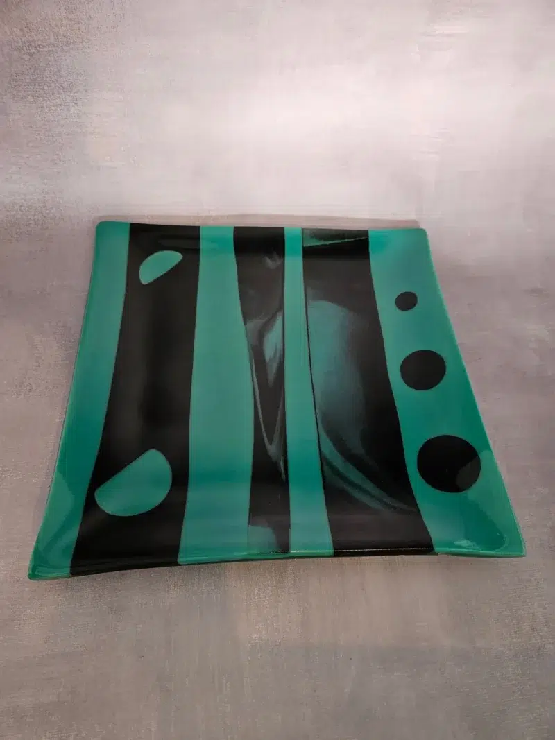 Offset Balance - Fused Glass