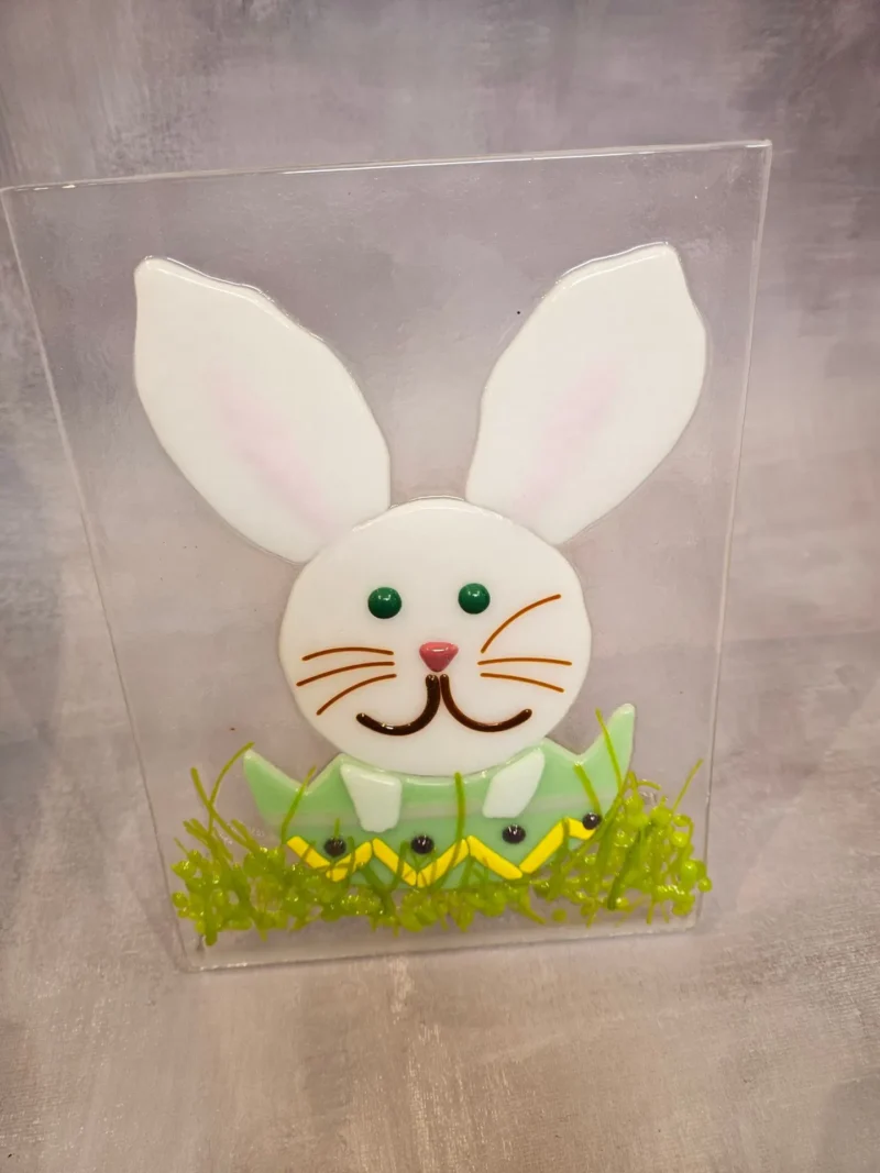 Garden Peek - Fused Glass