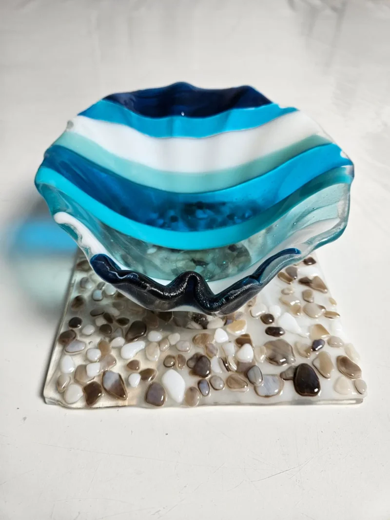 Pebble Tide - Fused Glass