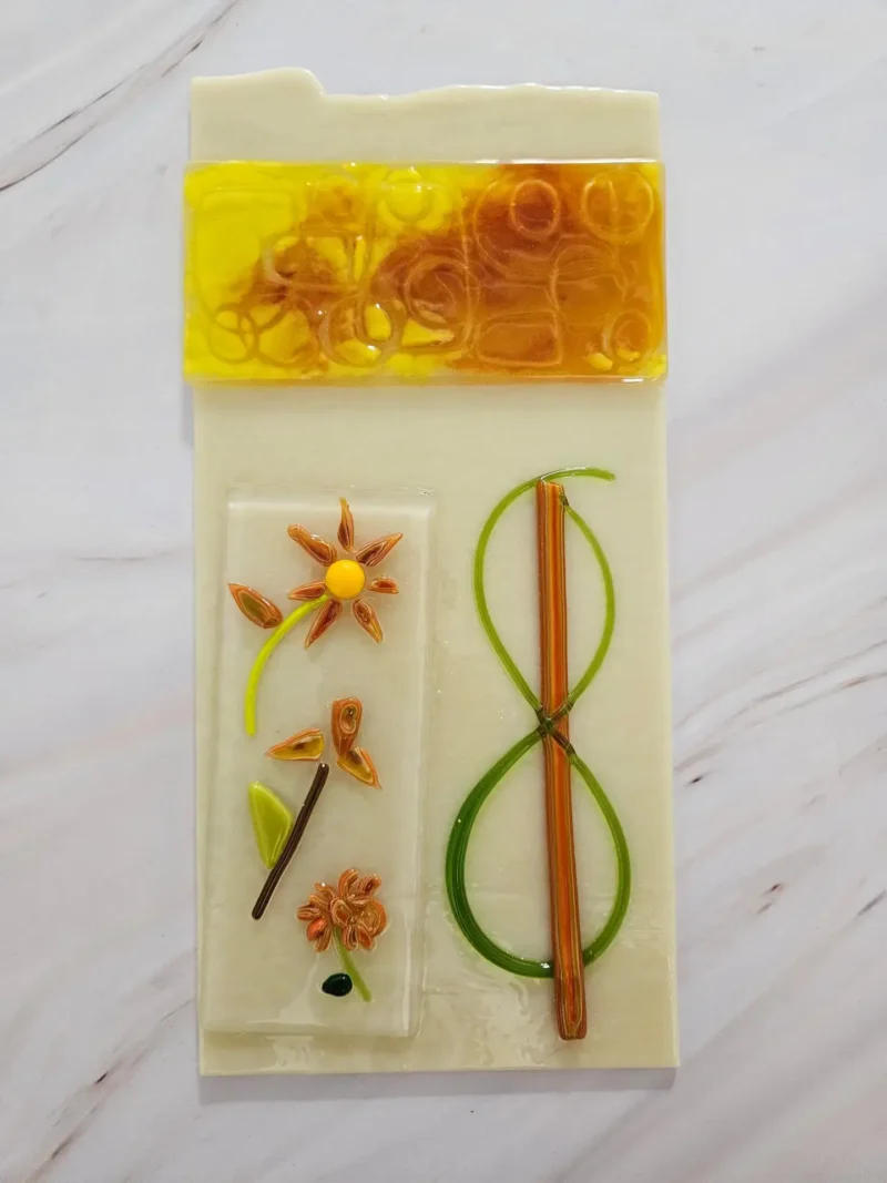 Garden Code - Fused Glass