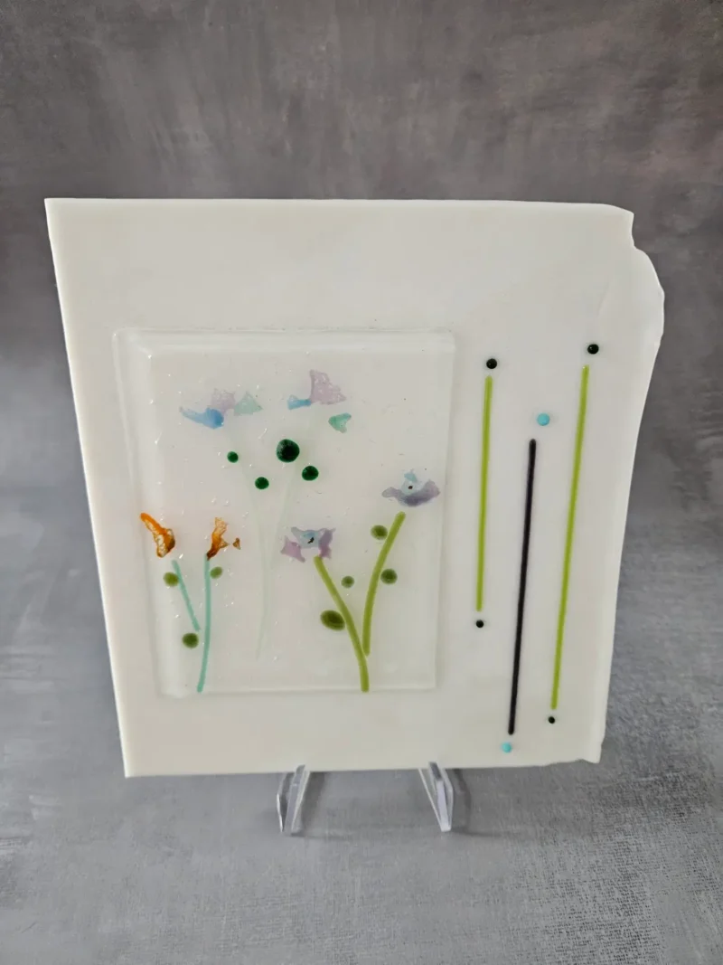Quiet Garden - Fused Glass