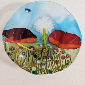 Garden Daydream - Fused Glass