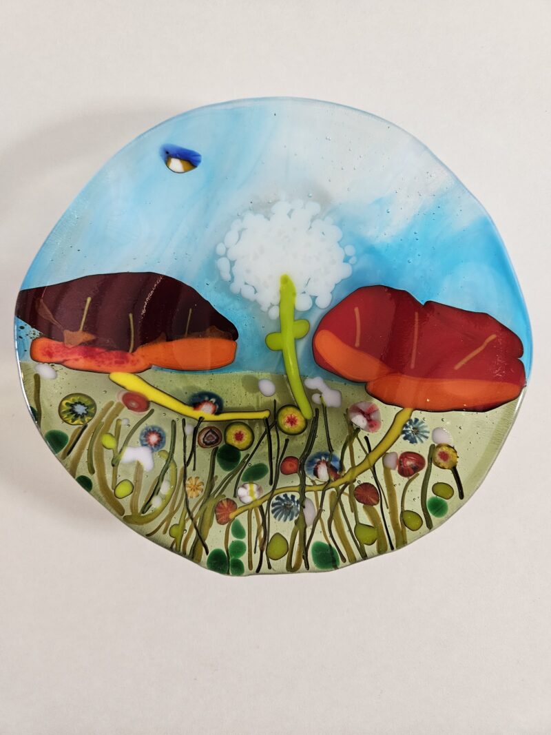 Garden Daydream - Fused Glass