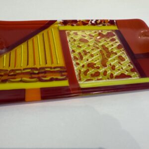 Firelight Geometry - Fused Glass