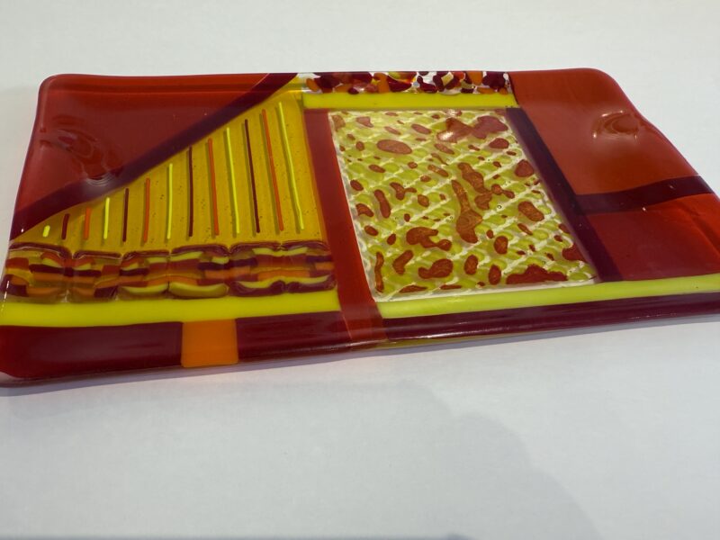 Firelight Geometry - Fused Glass