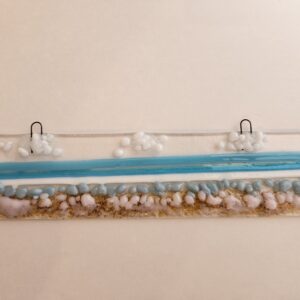 Seaside View Light Catcher - Fused Glass