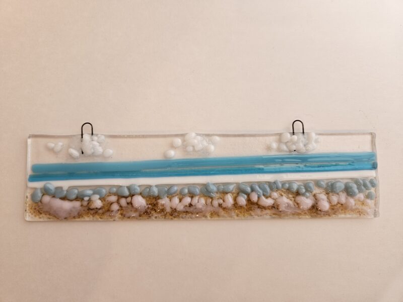 Seaside View Light Catcher - Fused Glass