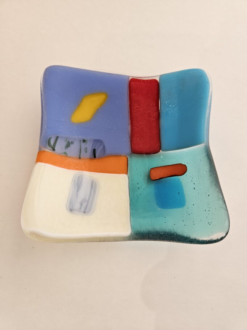 Colorfield Dish - Fused Glass