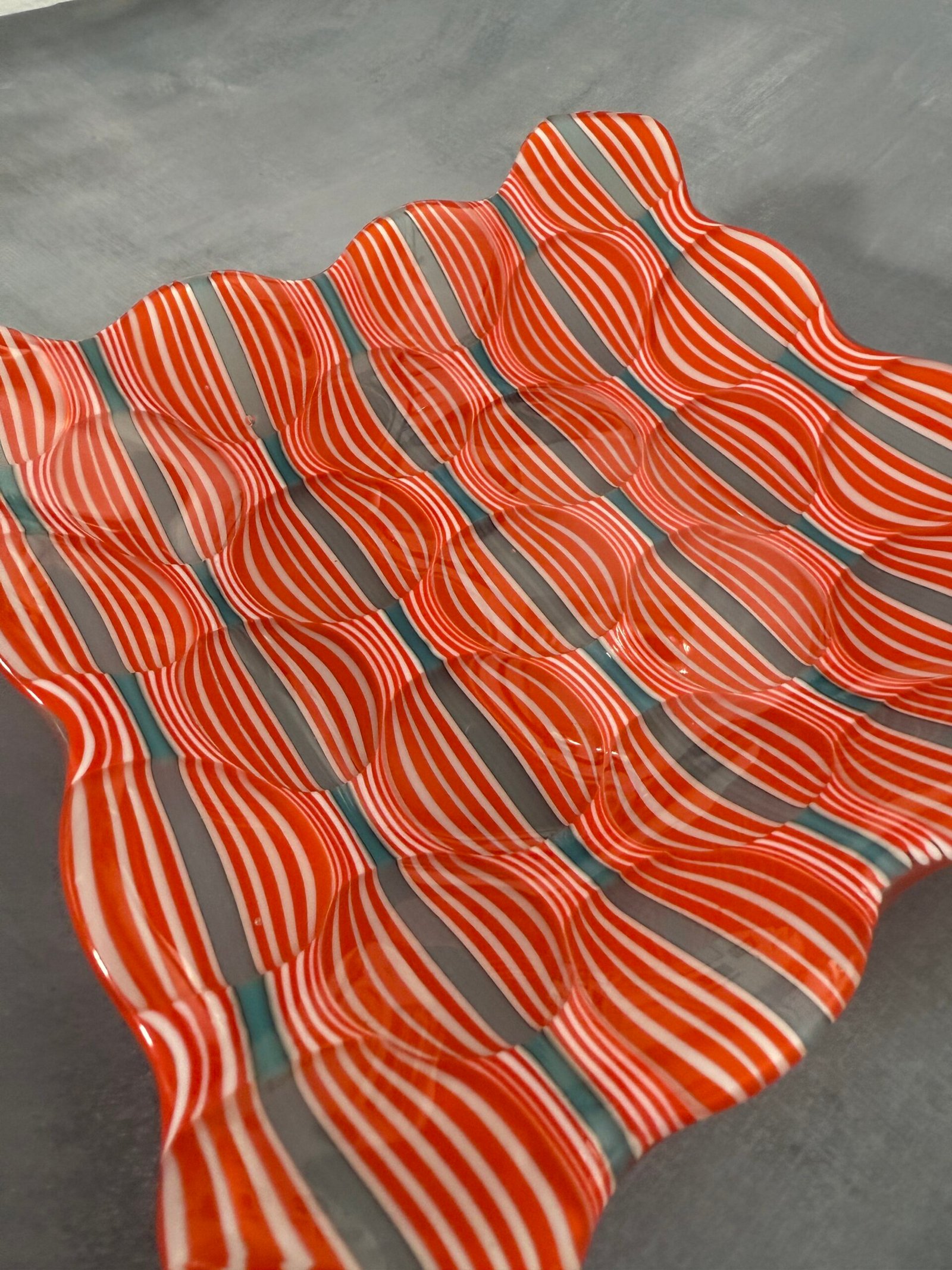 Retro Pop Optics – Fused Glass Bowl - Fused Glass