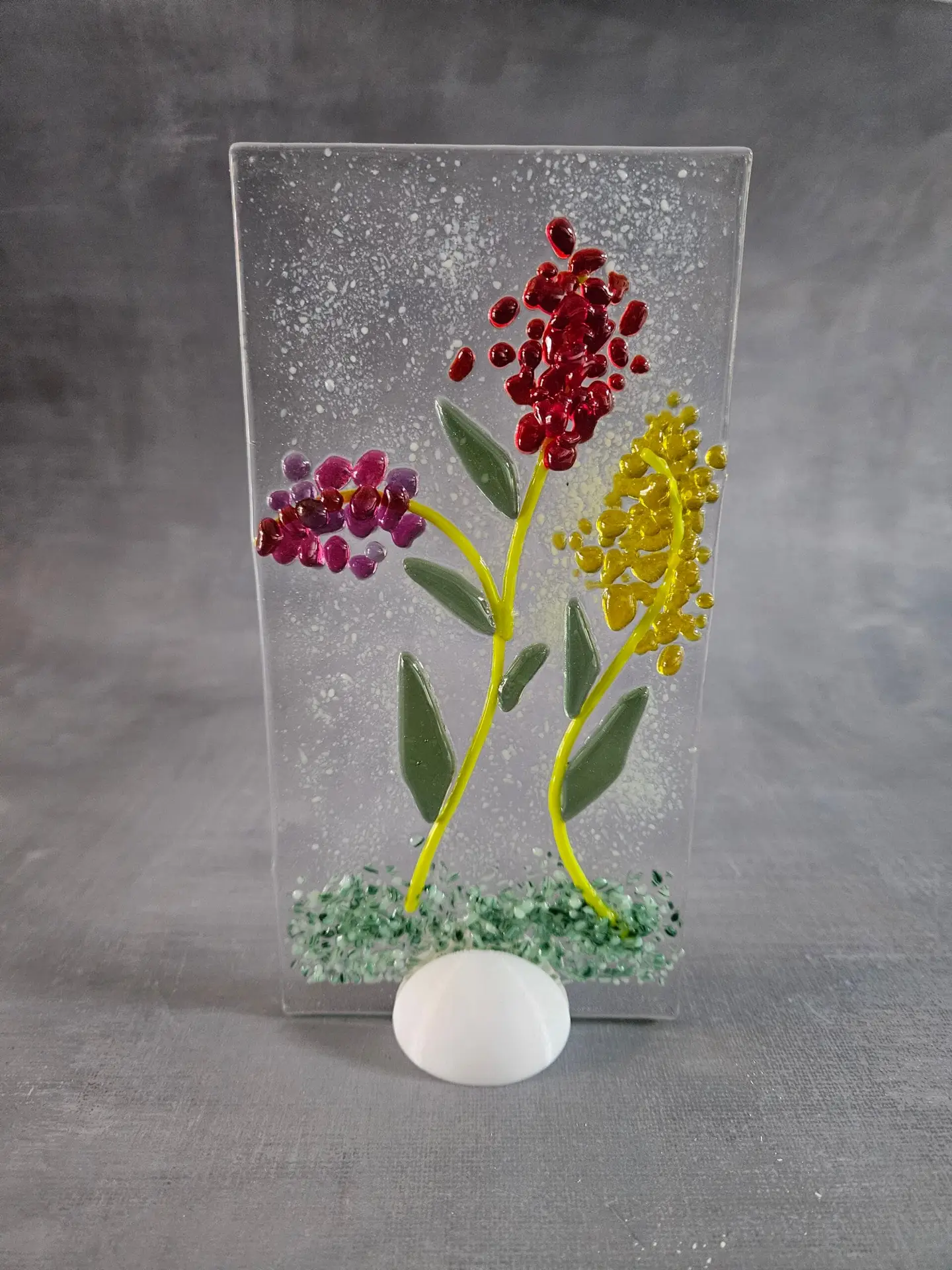 Garden Whim Glass Art - Fused Glass