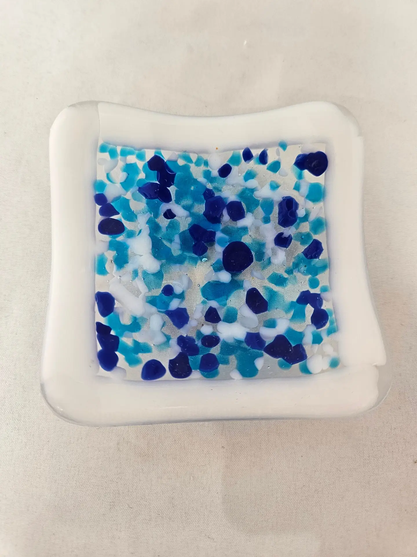 Tidebreak Glass Dish - Fused Glass