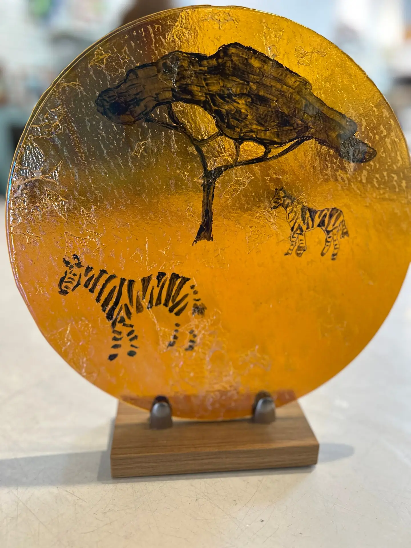 Savanna Gold - Fused Glass