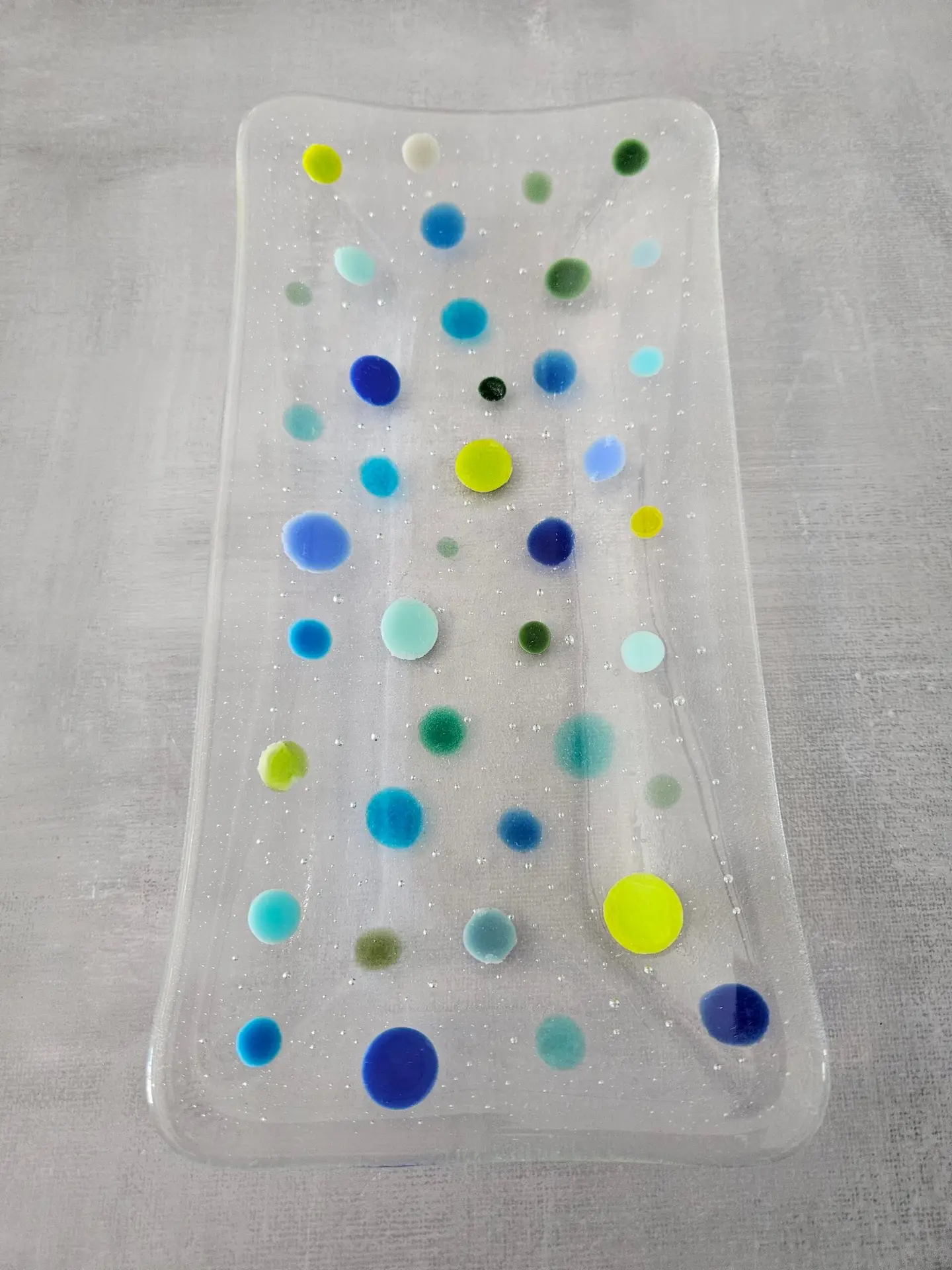 Effervescent Whimsy Glass Tray - Image 2