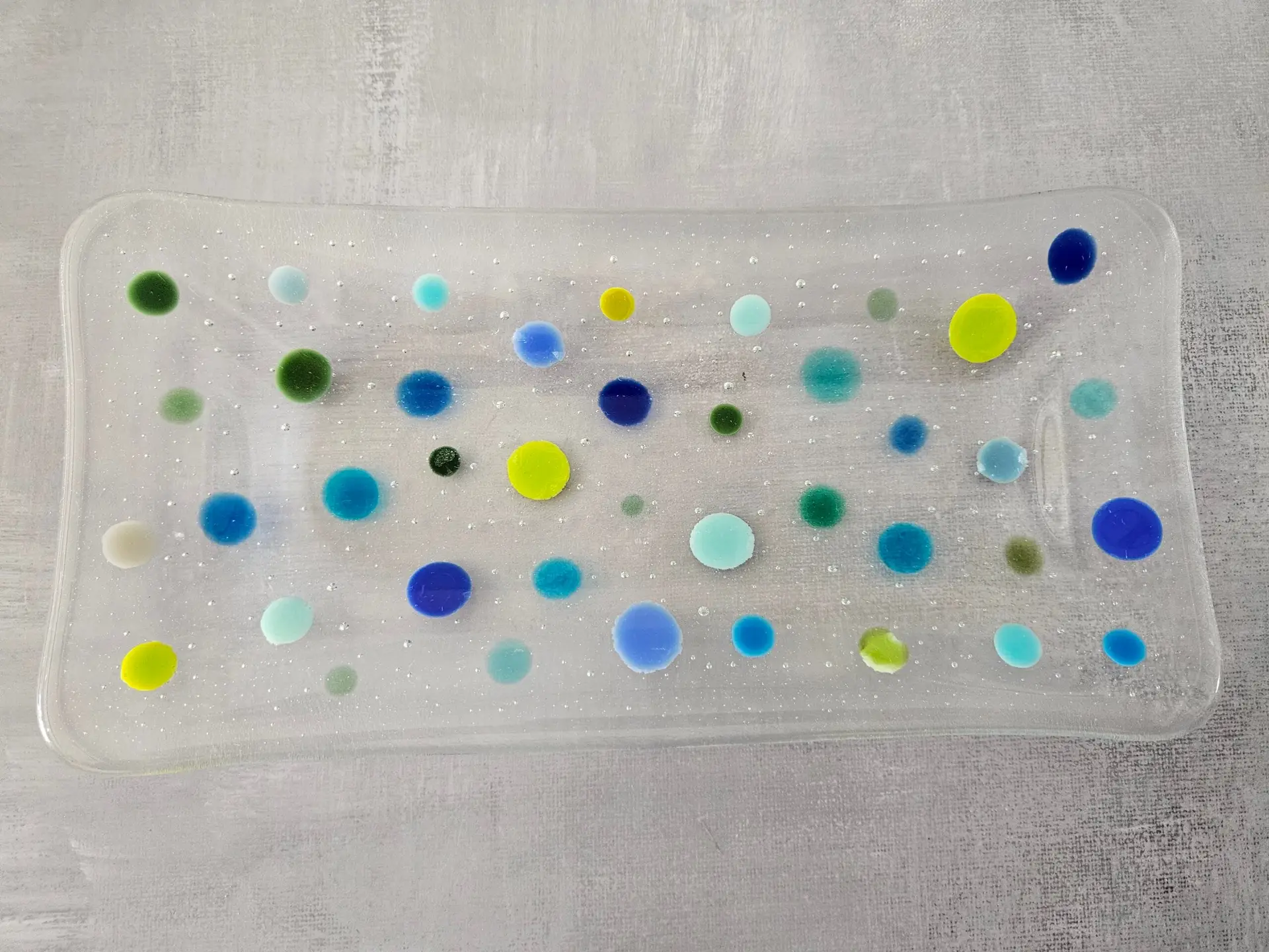 Effervescent Whimsy Glass Tray - Image 3