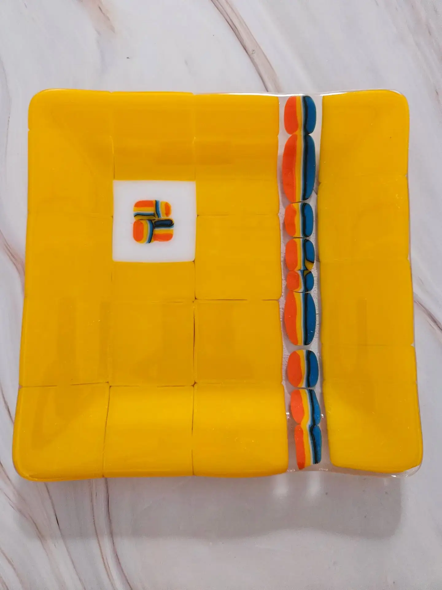 Sunburst Fusion - Fused Glass