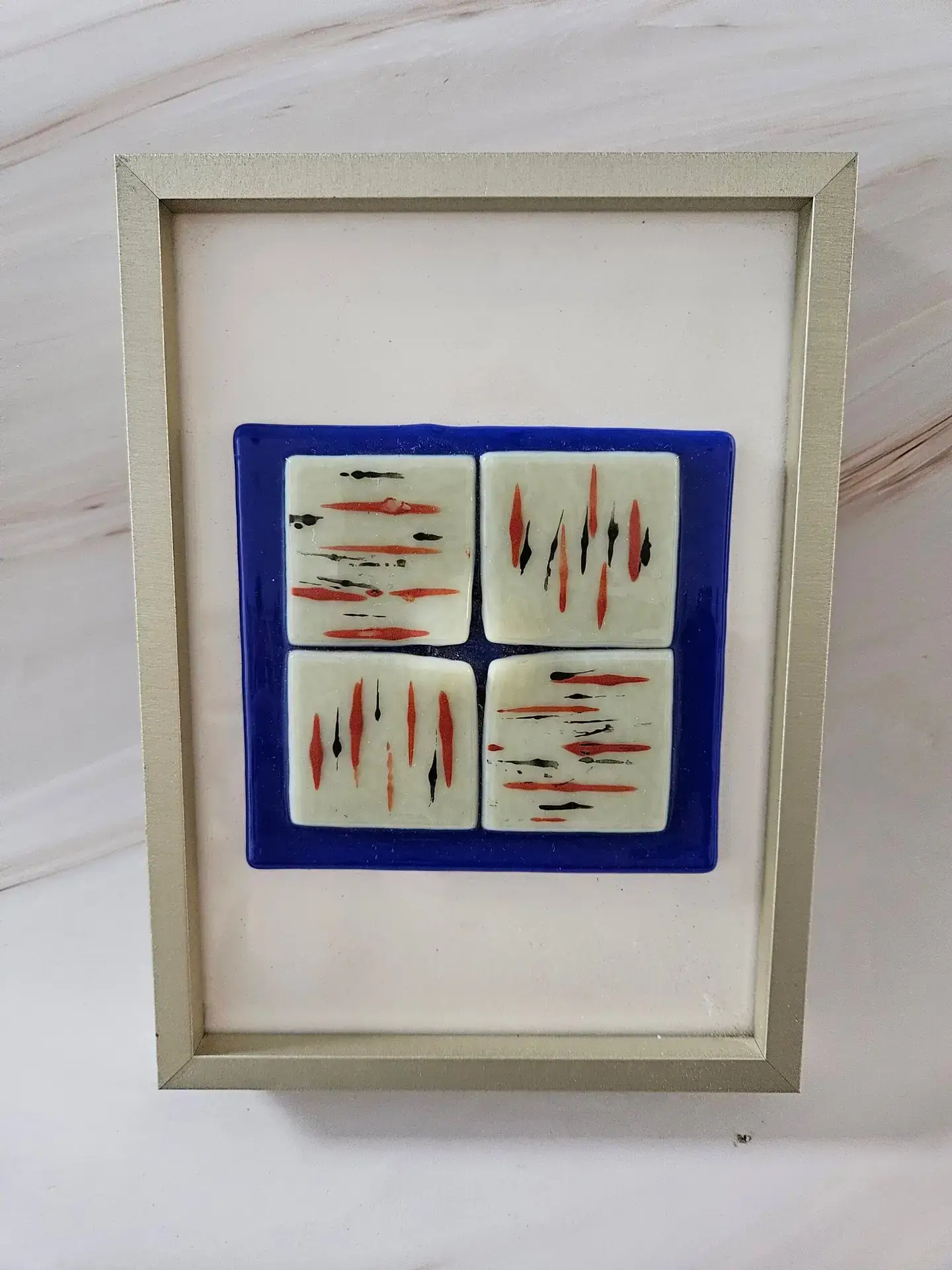 Electric Impressions - Fused Glass