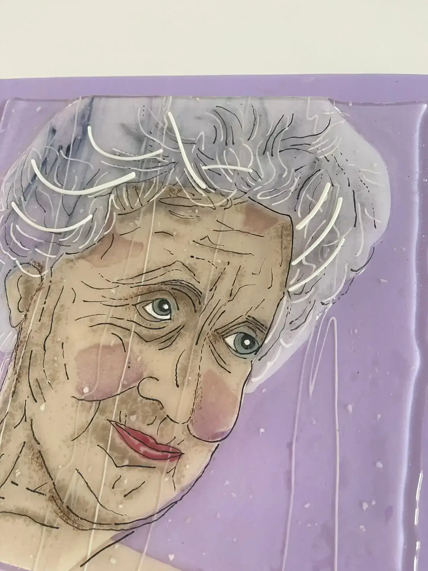 Grandma’s Wisdom Fused Glass Art - Fused Glass