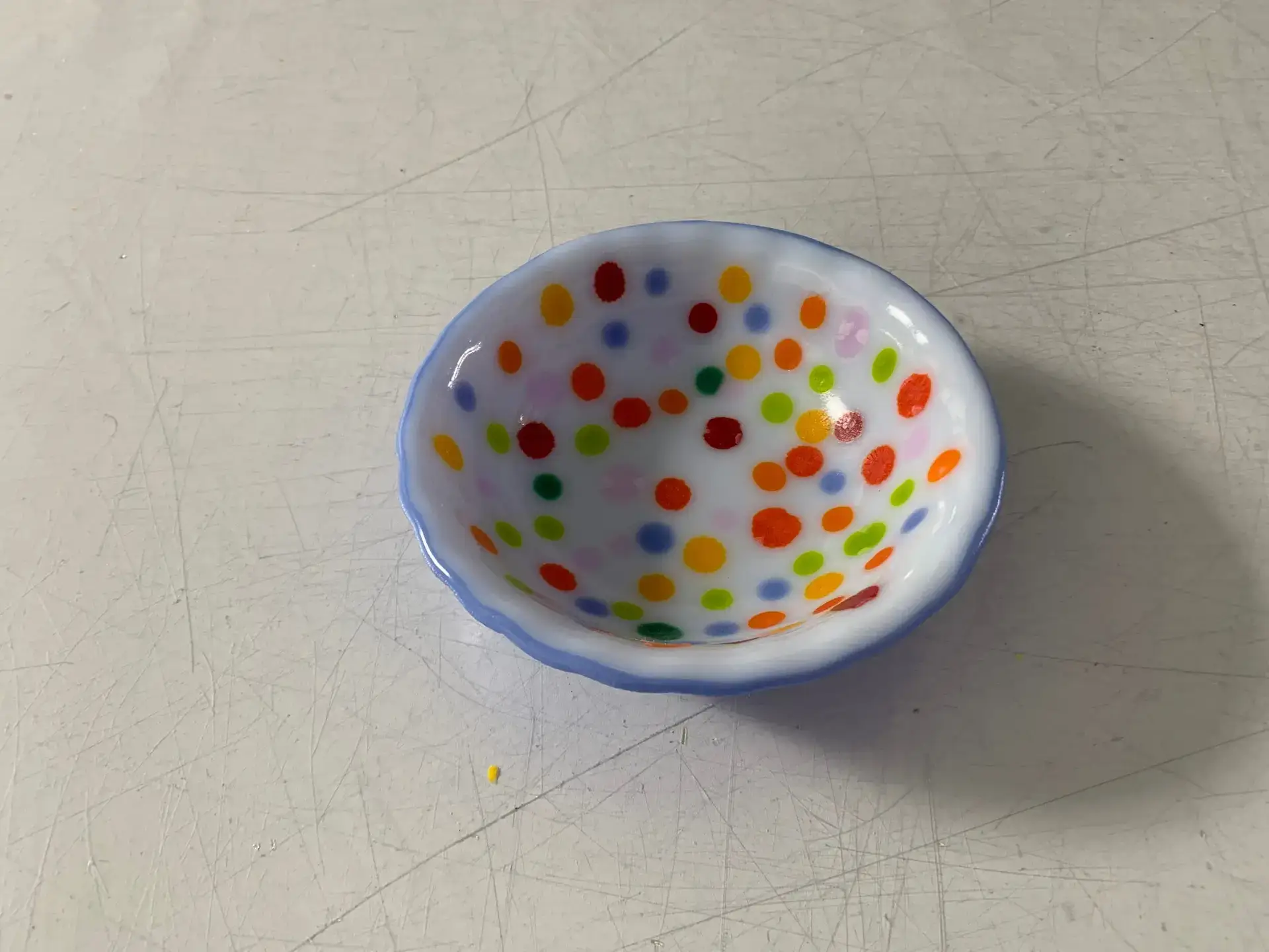 Cheerful Dots - Fused Glass