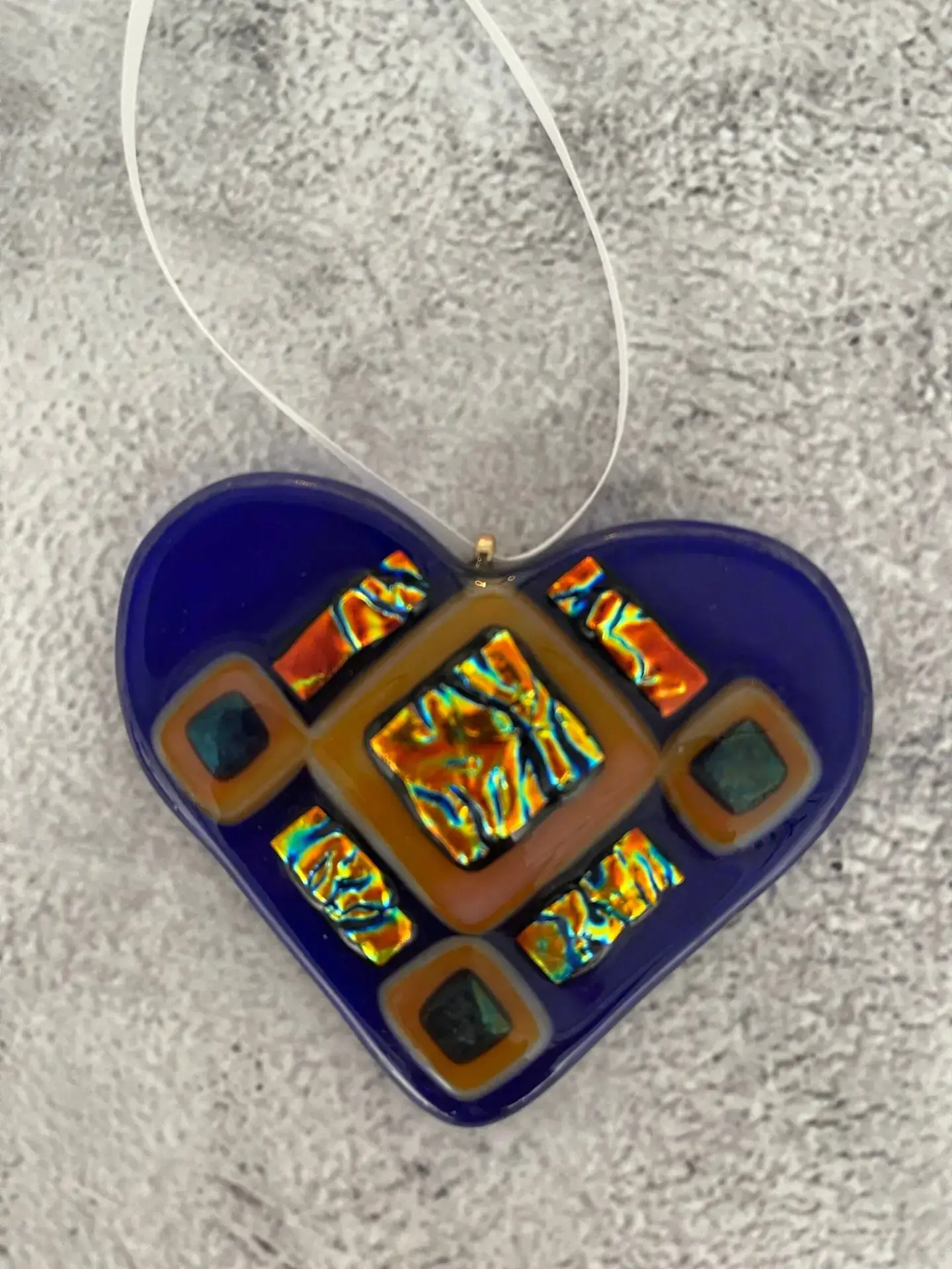 Vibrant Matrix - Fused Glass