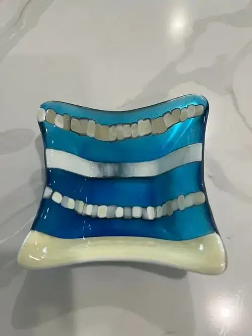 Pearly Serenity - Fused Glass