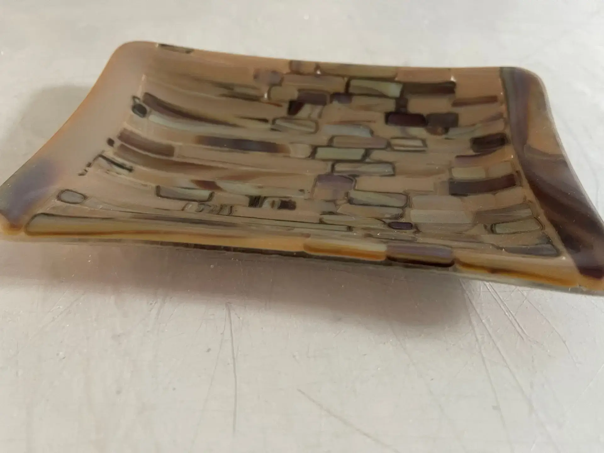 Stonework Passage - Fused Glass