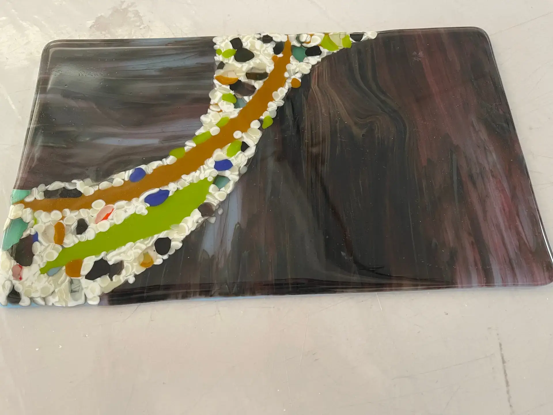 Charcuterie Board - Fused Glass