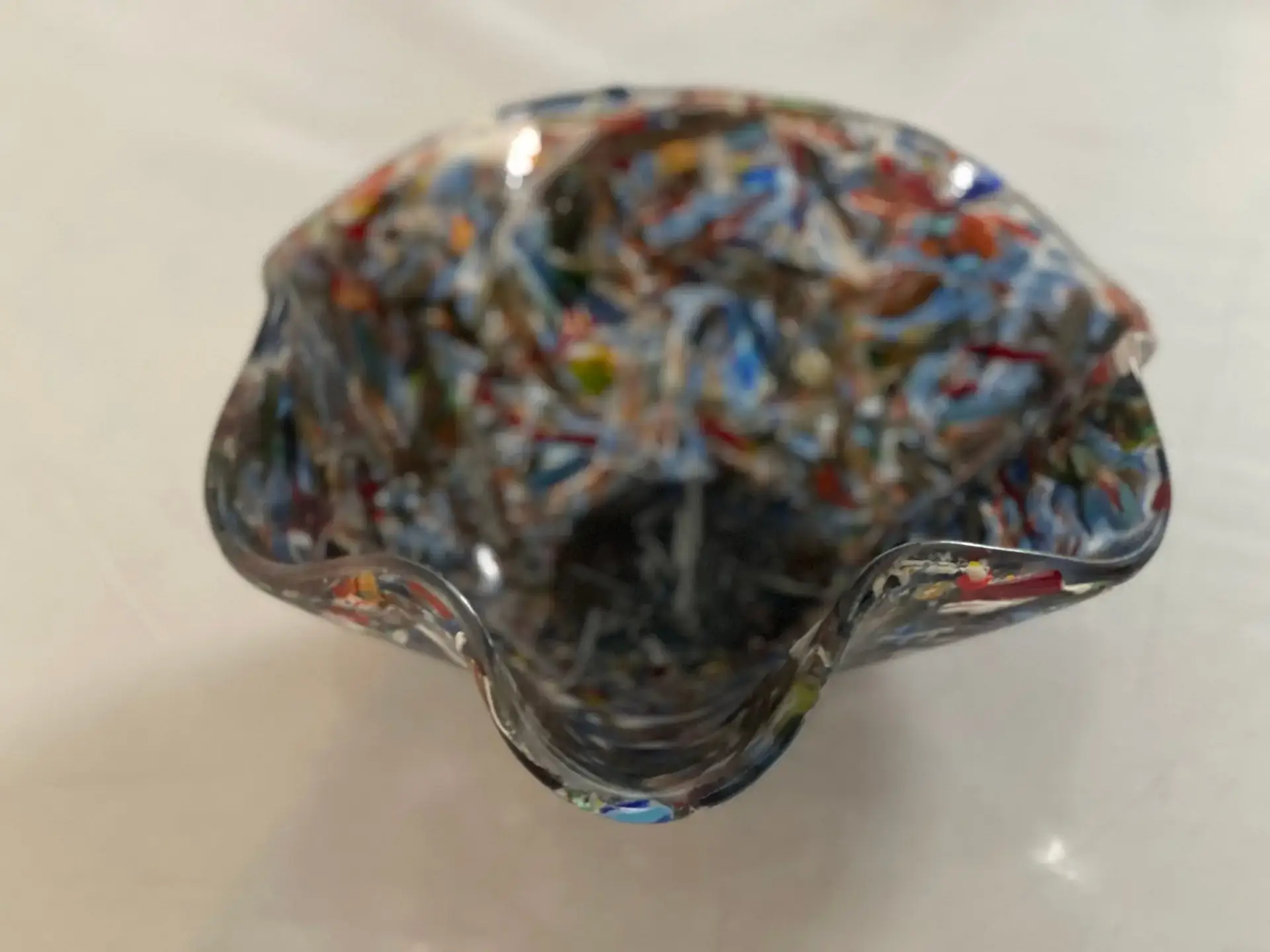 Color Carousel Fused Glass Bowl - Fused Glass