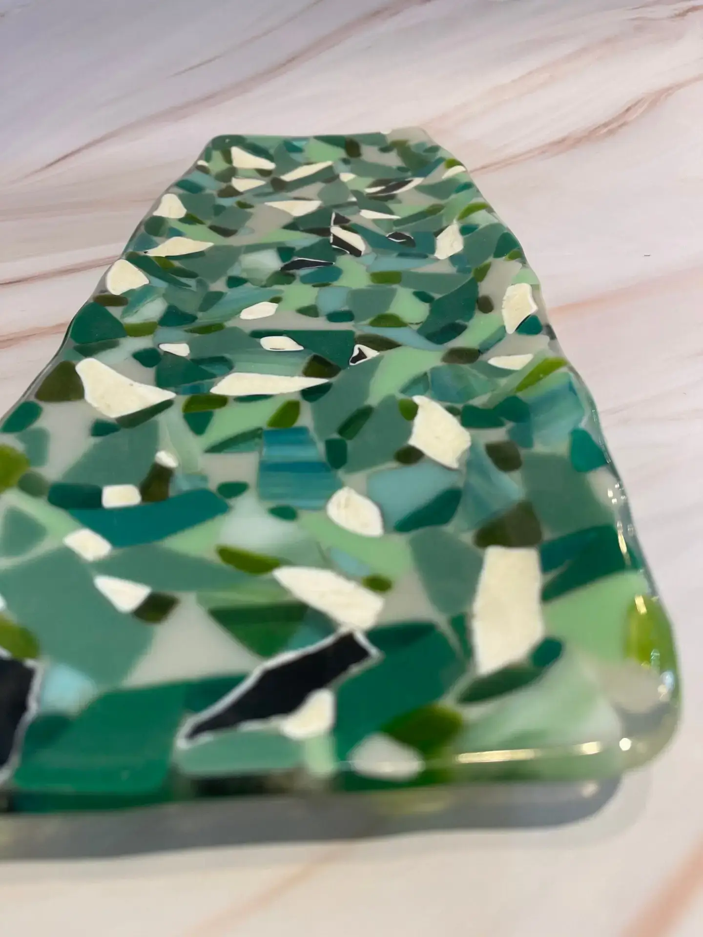 Leaflight Tray - Fused Glass