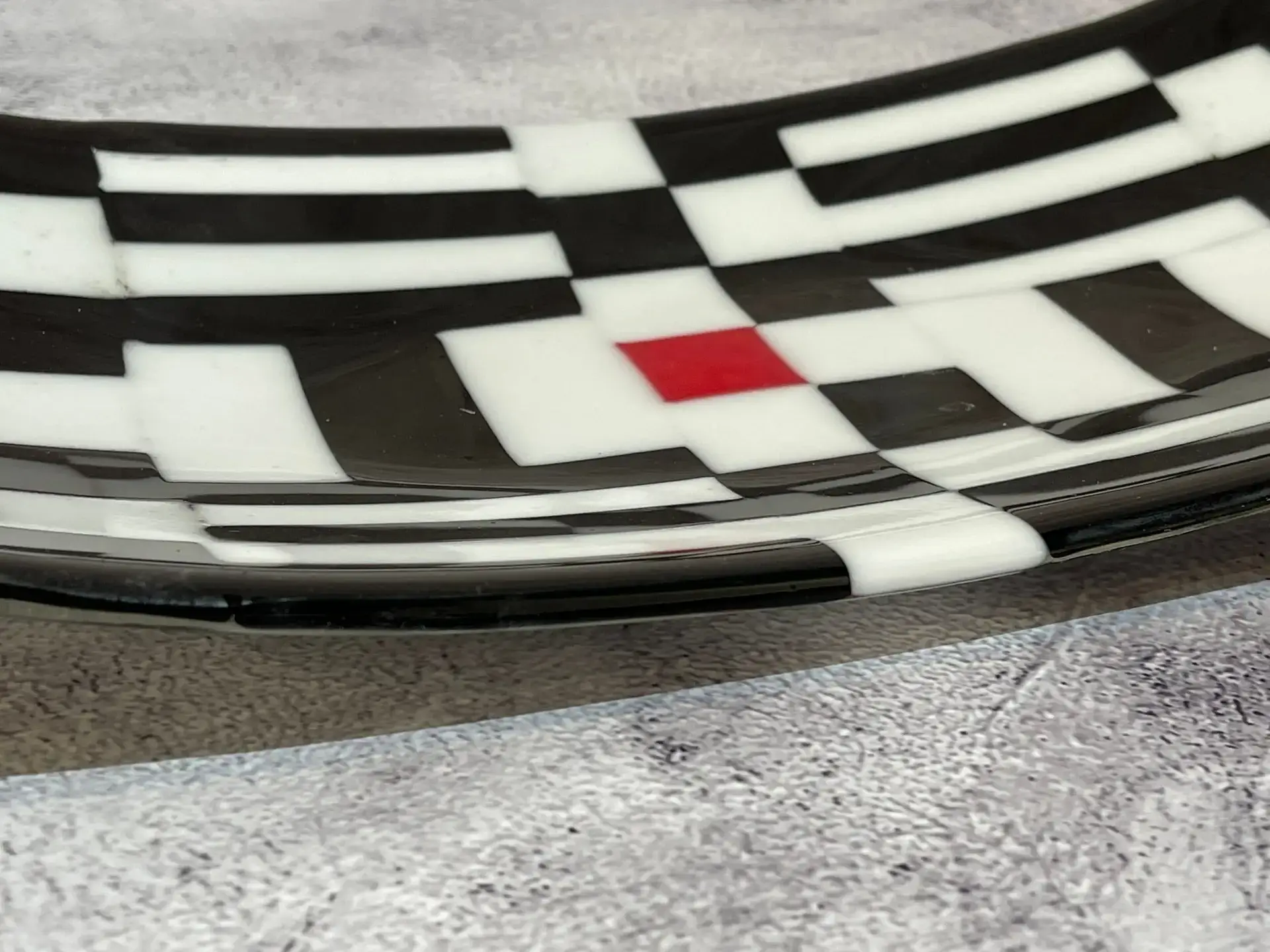Disruption Point Fused Glass Art - Image 2