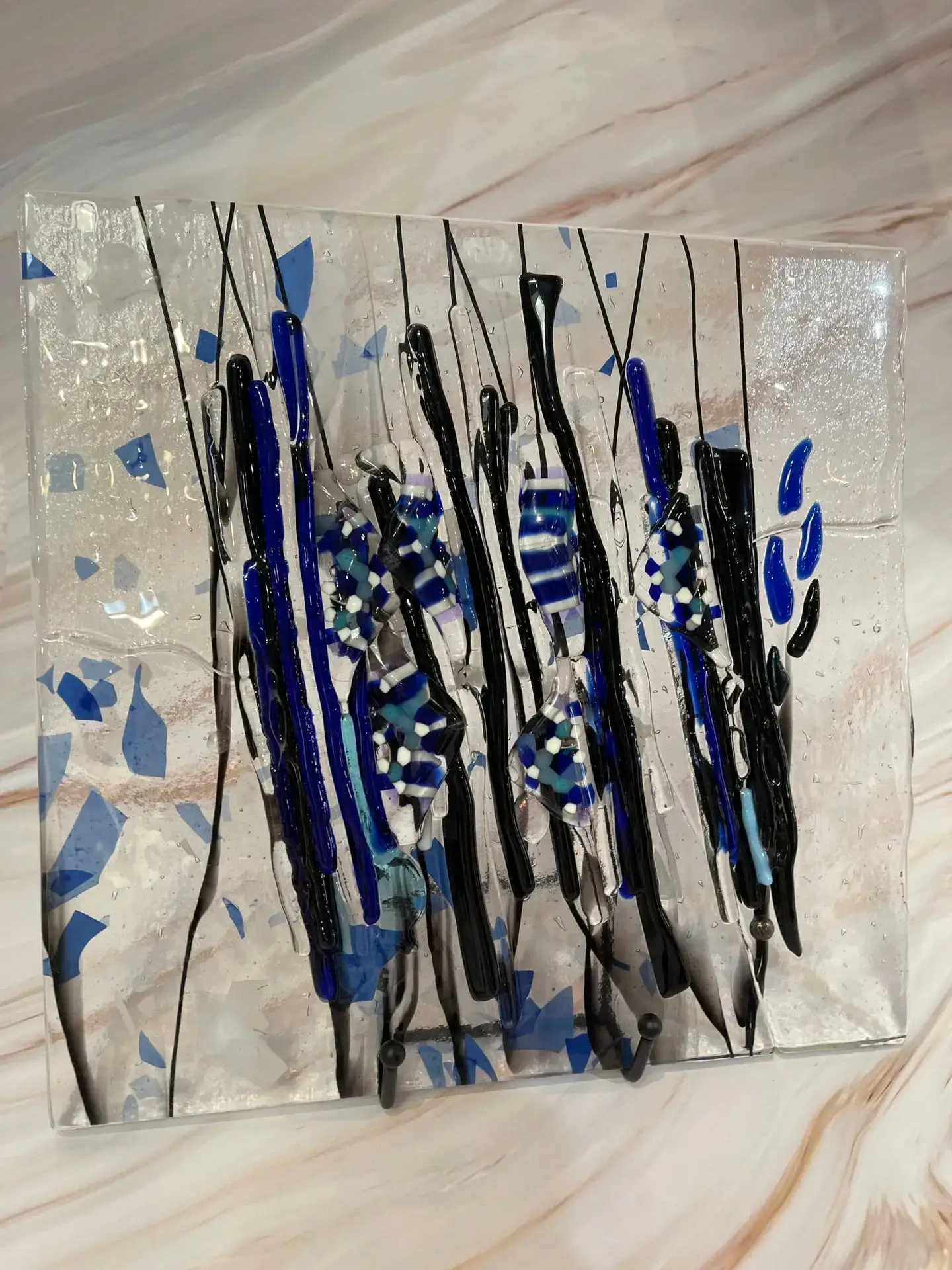 Skyline Frequencies - Fused Glass