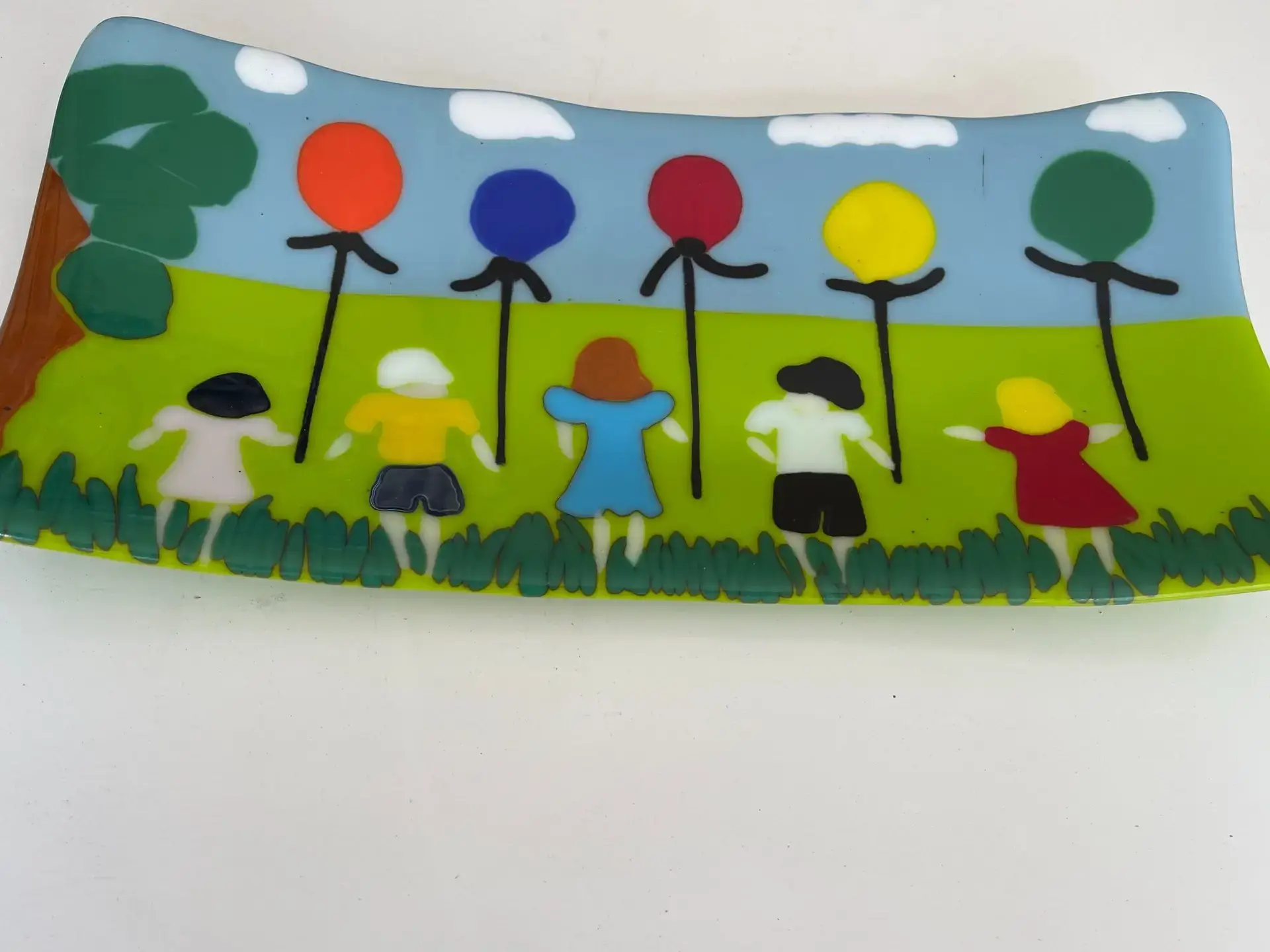 Kids with Balloons Tray - Image 3