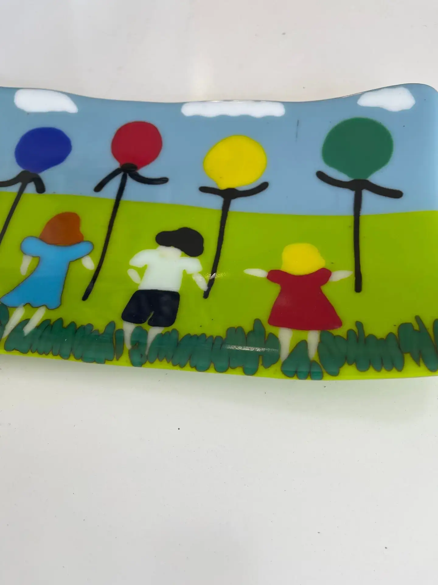 Kids with Balloons Tray - Image 2