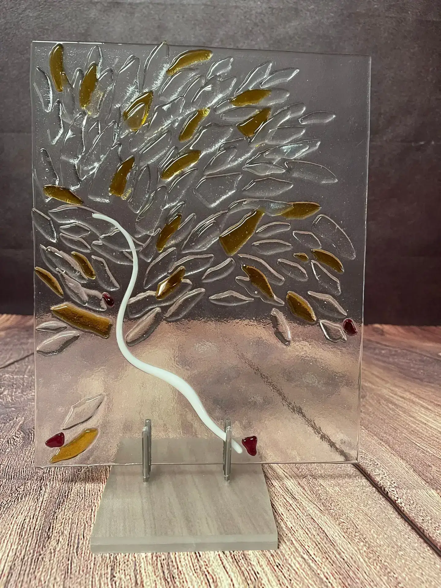 Clearly a Tree - Fused Glass