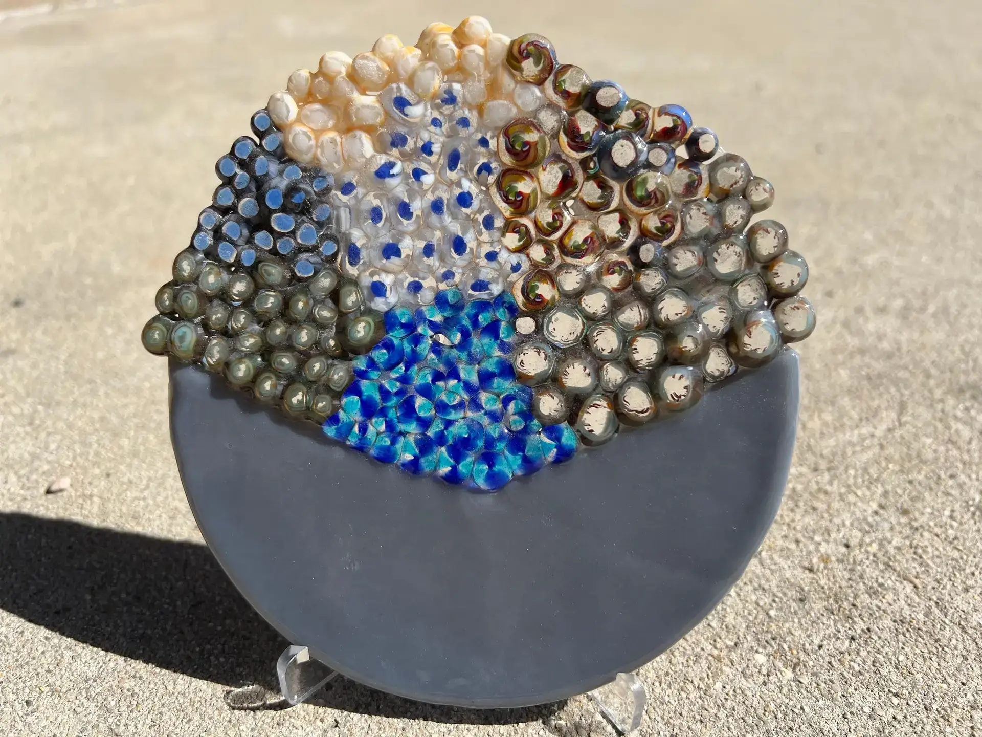 Element Cluster - Fused Glass