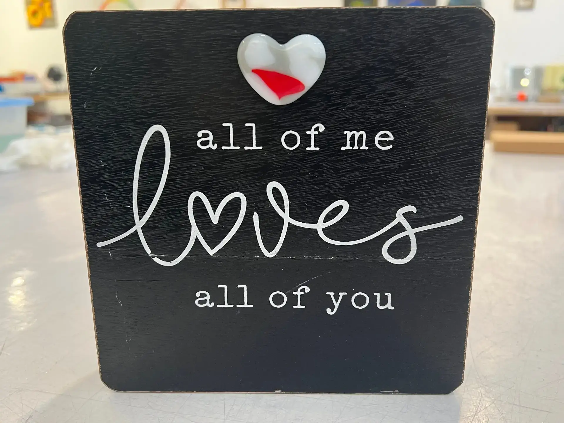 All of Me - Fused Glass