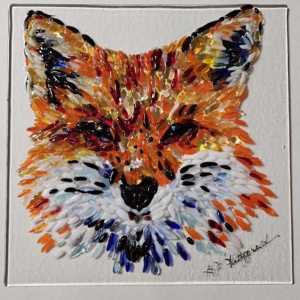 Clever Gaze - Fused Glass