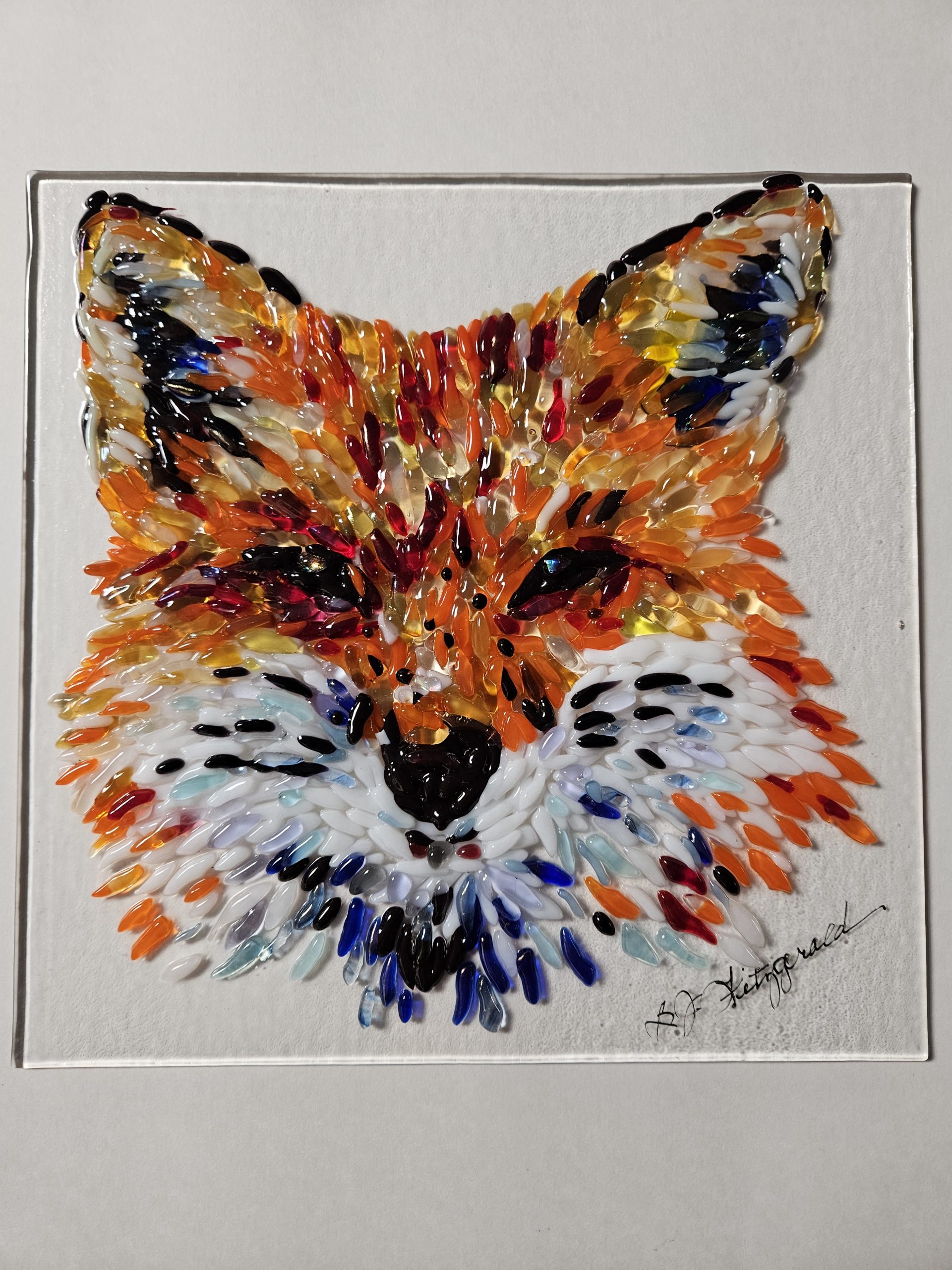 Clever Gaze - Fused Glass